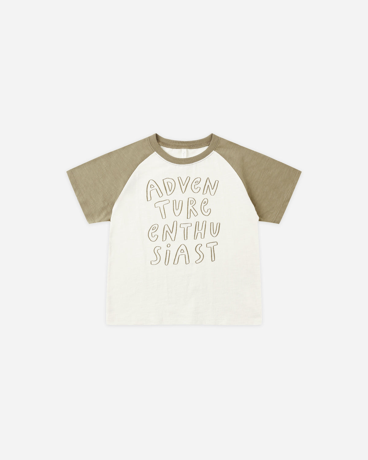 Raglan Short Sleeve Tee Adventure Enthusiast - Rylee + Cru | Kids Clothes | Trendy Baby Clothes | Modern Infant Outfits |