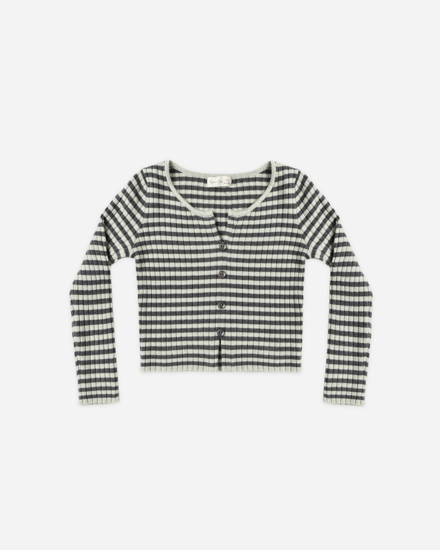 Long Sleeve Knit Tee Midnight Stripe - Rylee + Cru | Kids Clothes | Trendy Baby Clothes | Modern Infant Outfits |