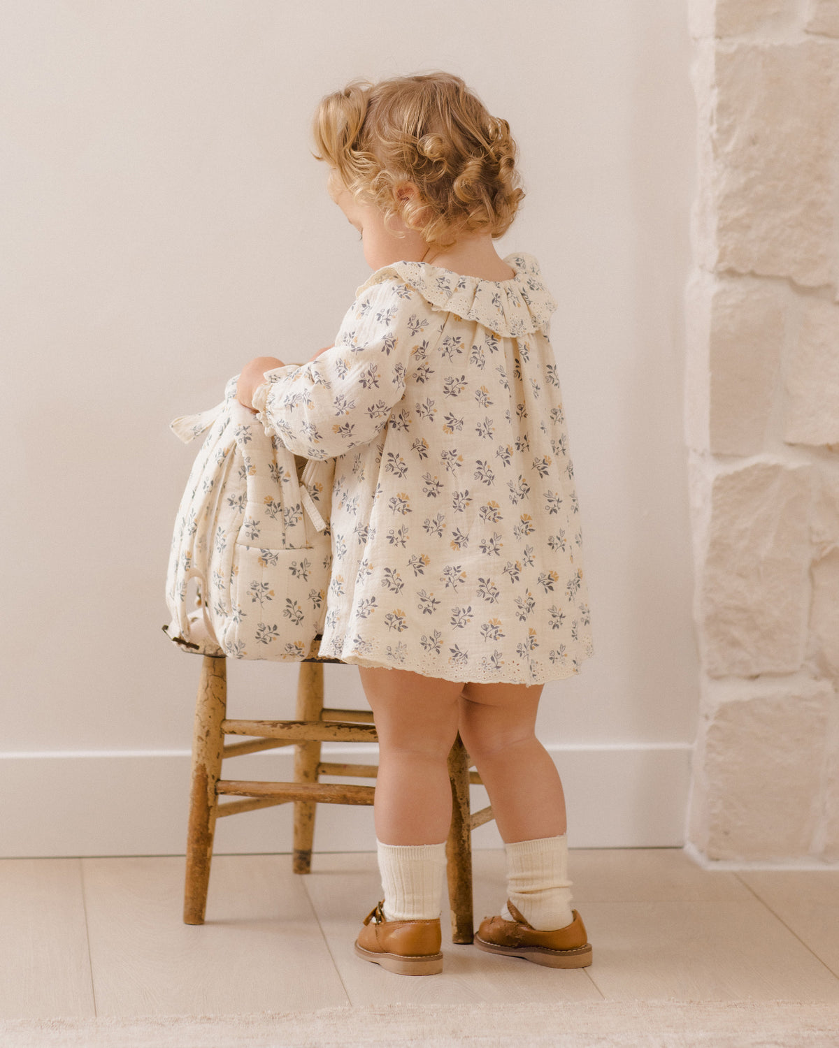 Mini Backpack French Floral - Rylee + Cru | Kids Clothes | Trendy Baby Clothes | Modern Infant Outfits |
