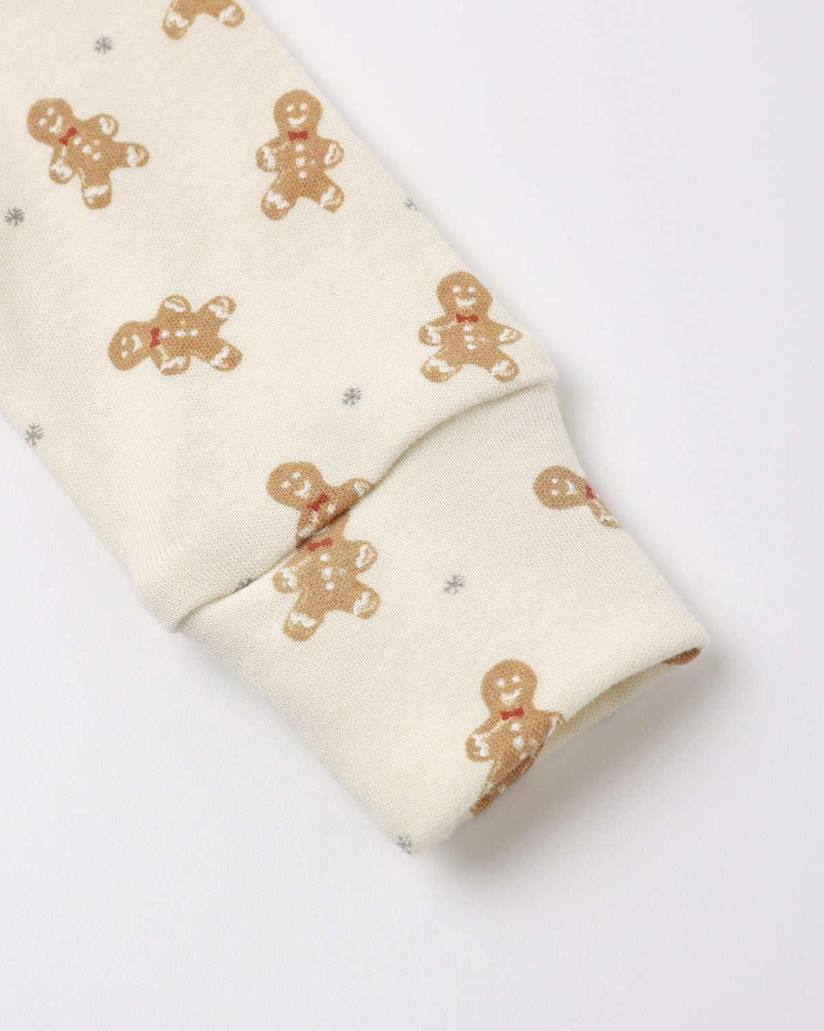 Organic Long John Pajamas Gingerbread - Rylee + Cru | Kids Clothes | Trendy Baby Clothes | Modern Infant Outfits |