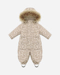 Ski Snowsuit Leopard - Rylee + Cru | Kids Clothes | Trendy Baby Clothes | Modern Infant Outfits |