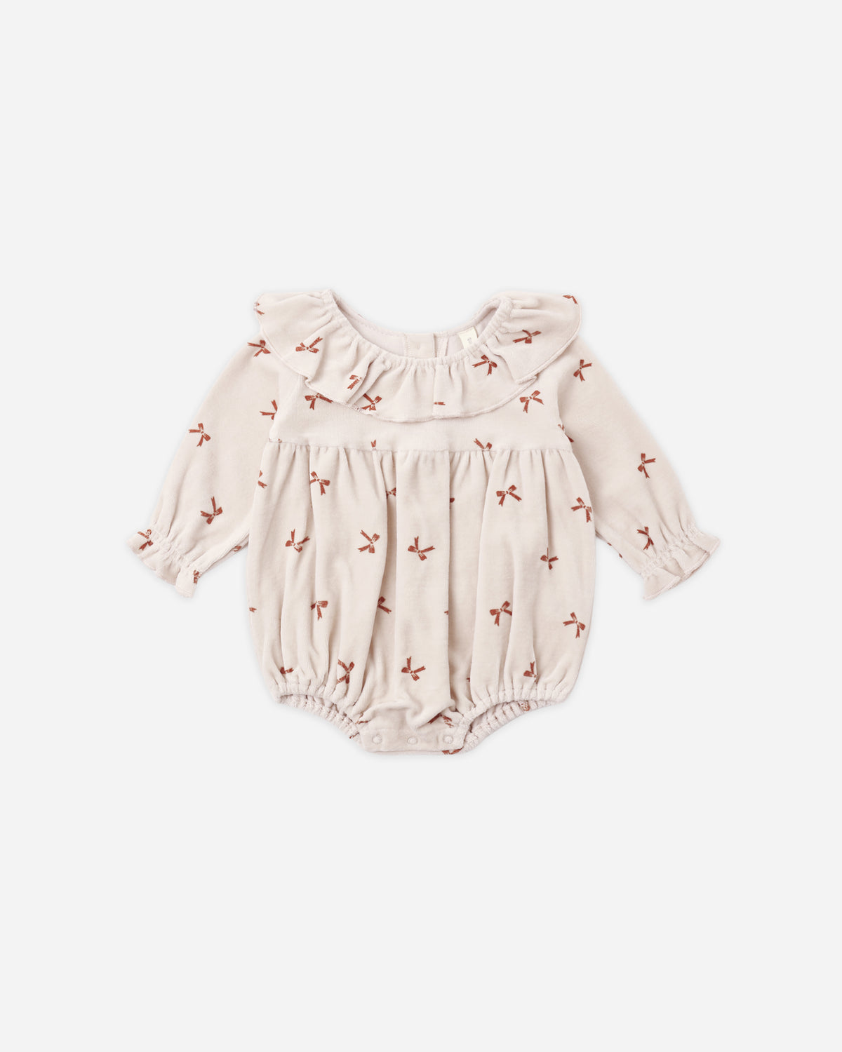 Wendy Romper Red Bows - Rylee + Cru | Kids Clothes | Trendy Baby Clothes | Modern Infant Outfits |