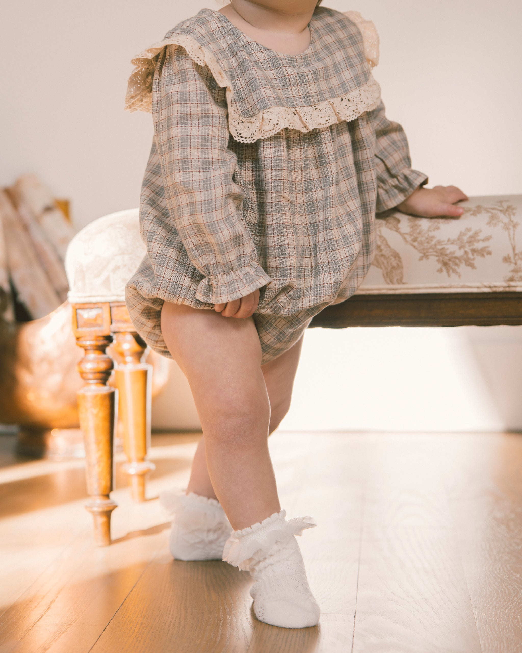 Ruffle Socks Spice, Ivory - Rylee + Cru | Kids Clothes | Trendy Baby Clothes | Modern Infant Outfits |