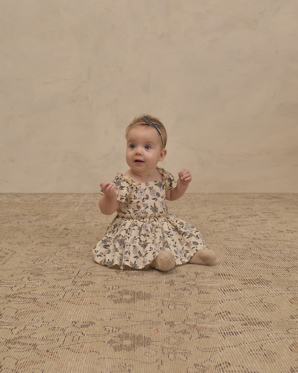 Margot Romper Green Magnolia - Rylee + Cru | Kids Clothes | Trendy Baby Clothes | Modern Infant Outfits |