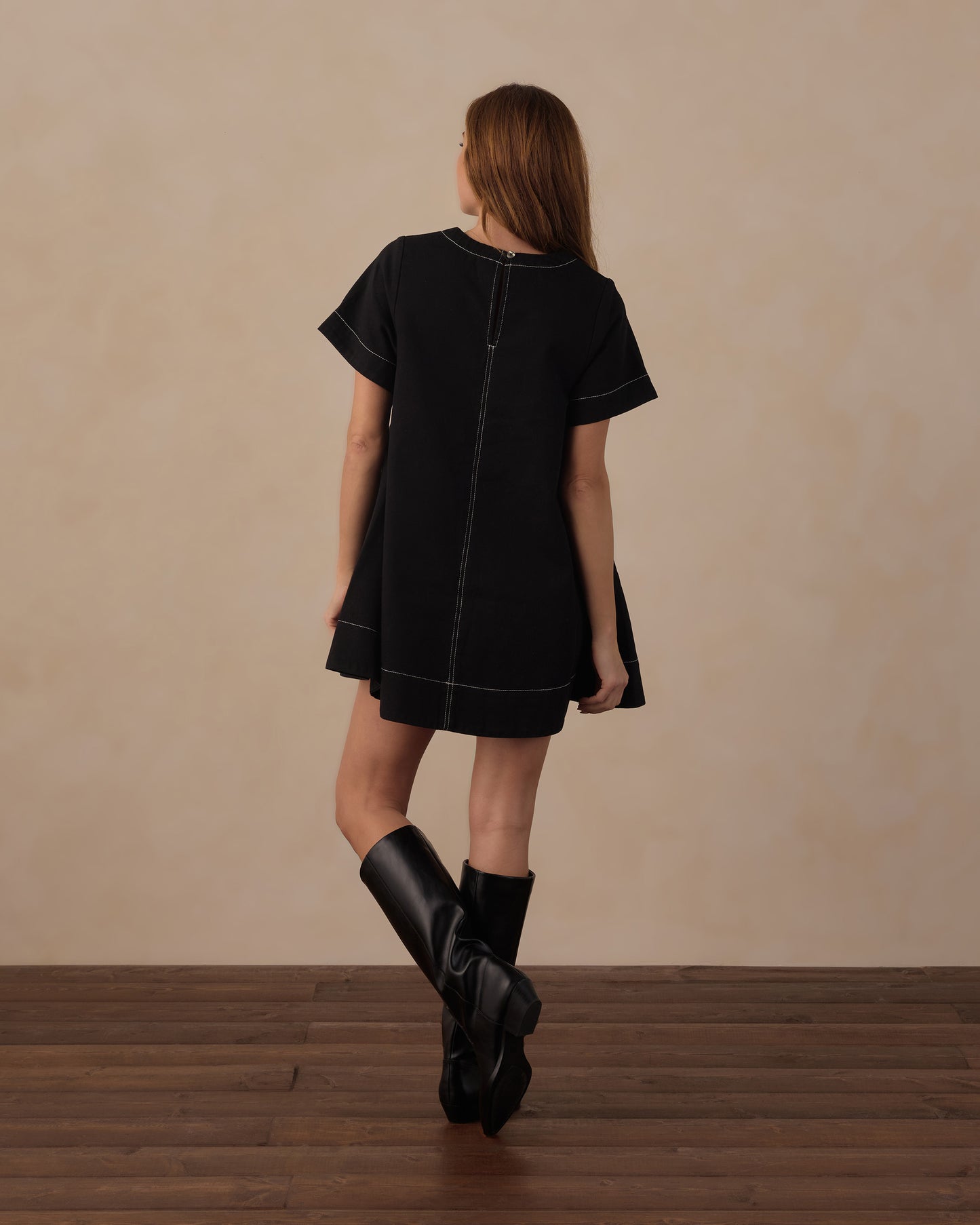 Women's Savannah Dress Black - Rylee + Cru | Kids Clothes | Trendy Baby Clothes | Modern Infant Outfits |