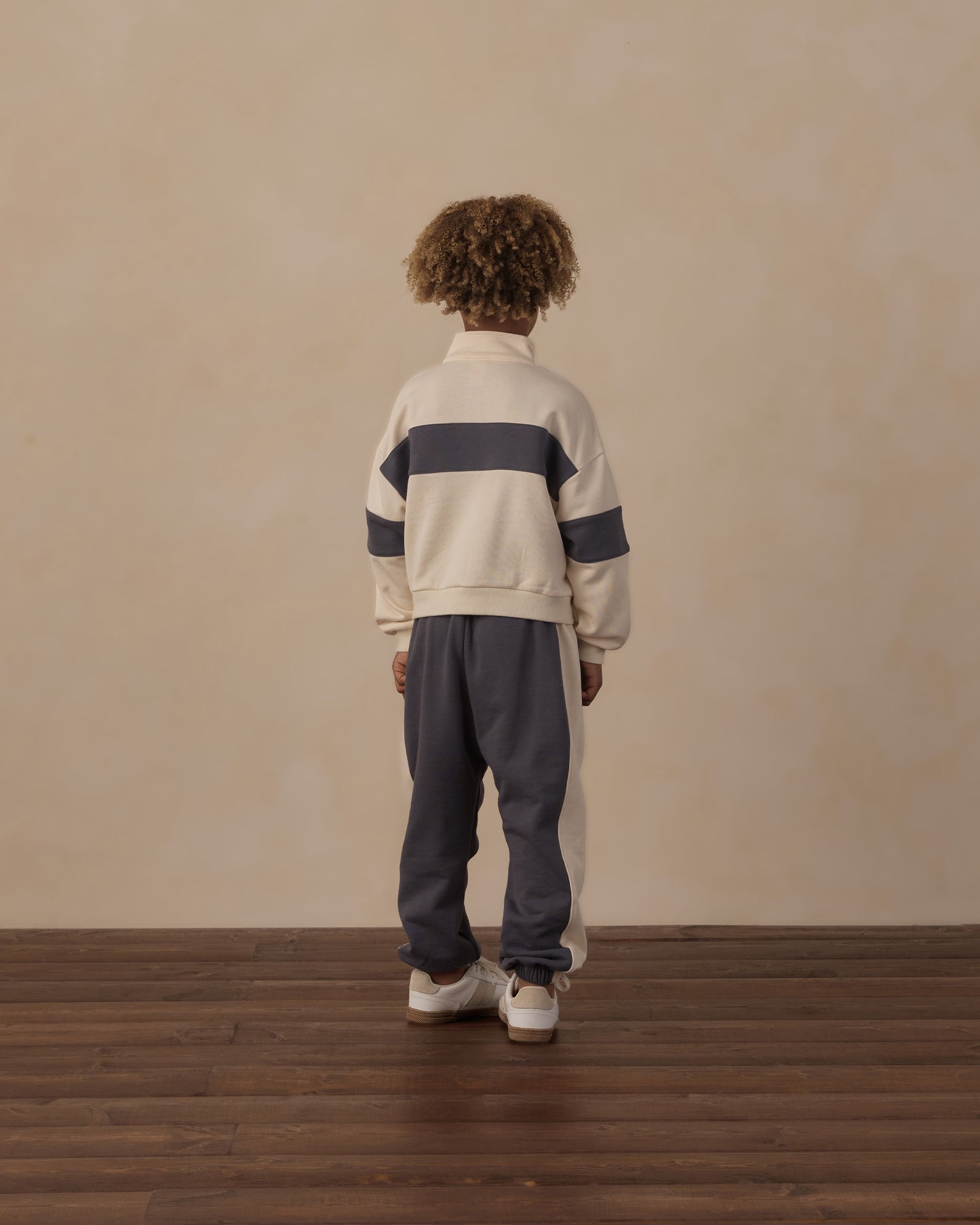 Panel Stripe Half Zip Outdoor Club - Rylee + Cru | Kids Clothes | Trendy Baby Clothes | Modern Infant Outfits |