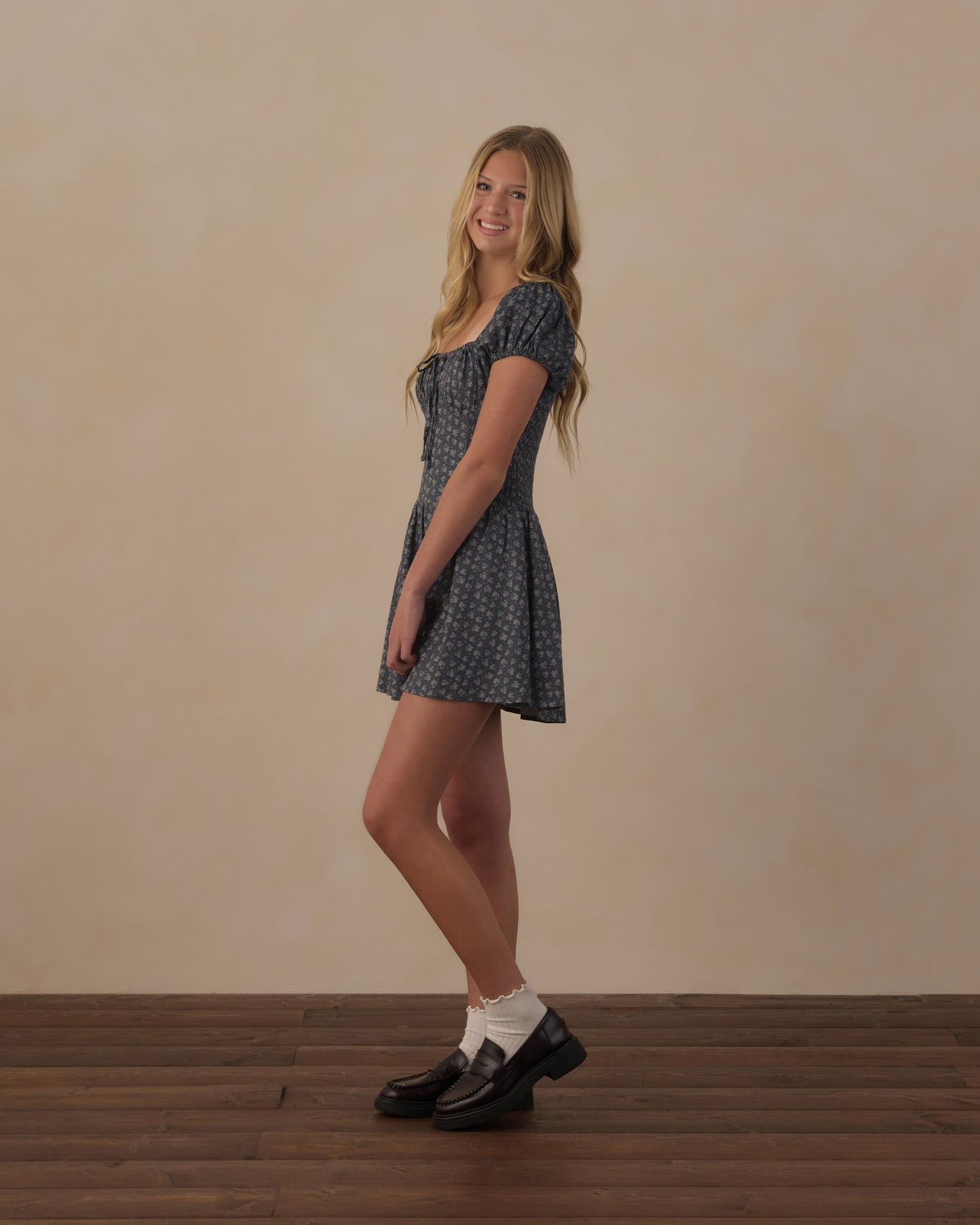 Teen Alex Dress Heart Ditsy - Rylee + Cru | Kids Clothes | Trendy Baby Clothes | Modern Infant Outfits |
