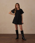 Women's Savannah Dress Black - Rylee + Cru | Kids Clothes | Trendy Baby Clothes | Modern Infant Outfits |