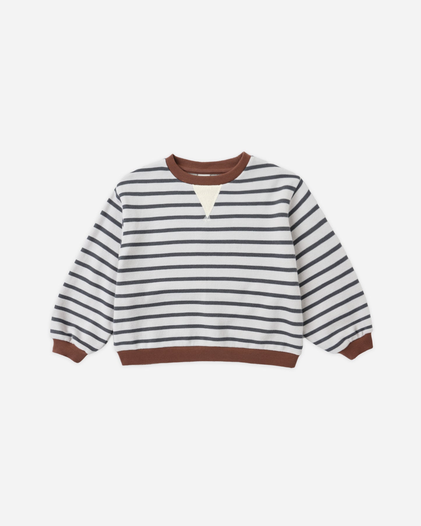 Legend Sweatshirt Midnight Stripe - Rylee + Cru | Kids Clothes | Trendy Baby Clothes | Modern Infant Outfits |