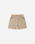 Oceanside Tech Short Heathered Olive - Rylee + Cru | Kids Clothes | Trendy Baby Clothes | Modern Infant Outfits |
