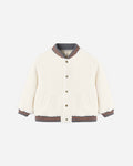 Sherpa Bomber Natural - Rylee + Cru | Kids Clothes | Trendy Baby Clothes | Modern Infant Outfits |