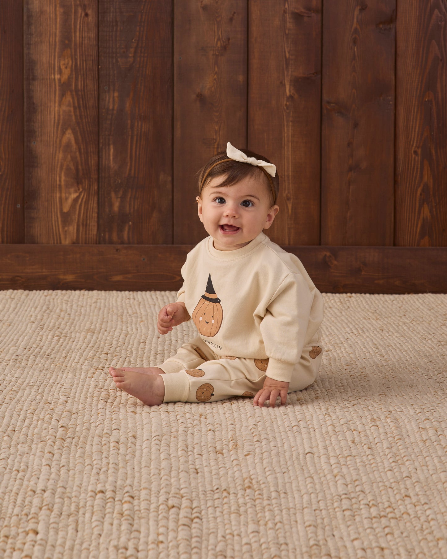Relaxed Fleece Sweatpant Pumpkins - Rylee + Cru | Kids Clothes | Trendy Baby Clothes | Modern Infant Outfits |