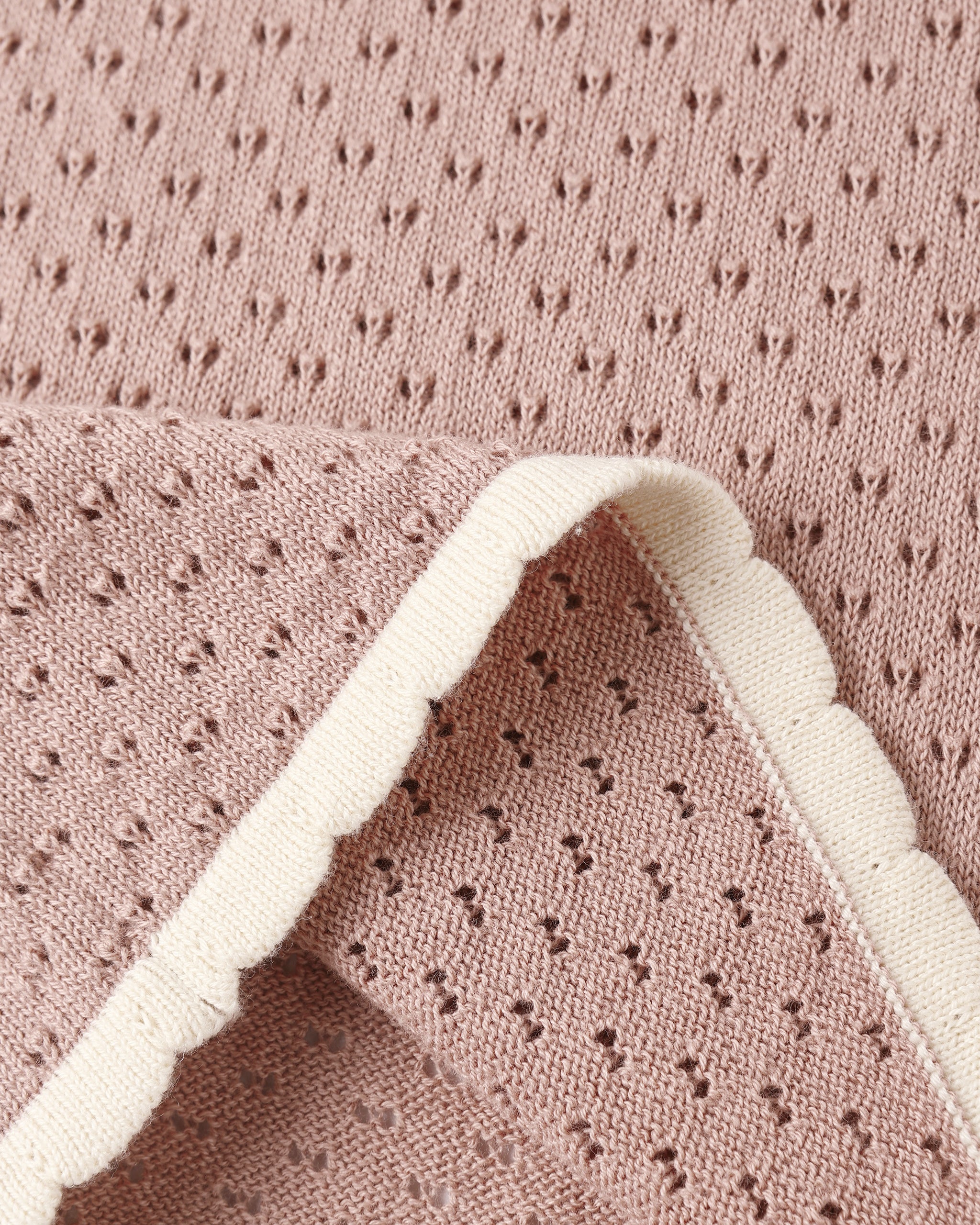 Pointelle Knit Pant Rosewood - Rylee + Cru | Kids Clothes | Trendy Baby Clothes | Modern Infant Outfits |
