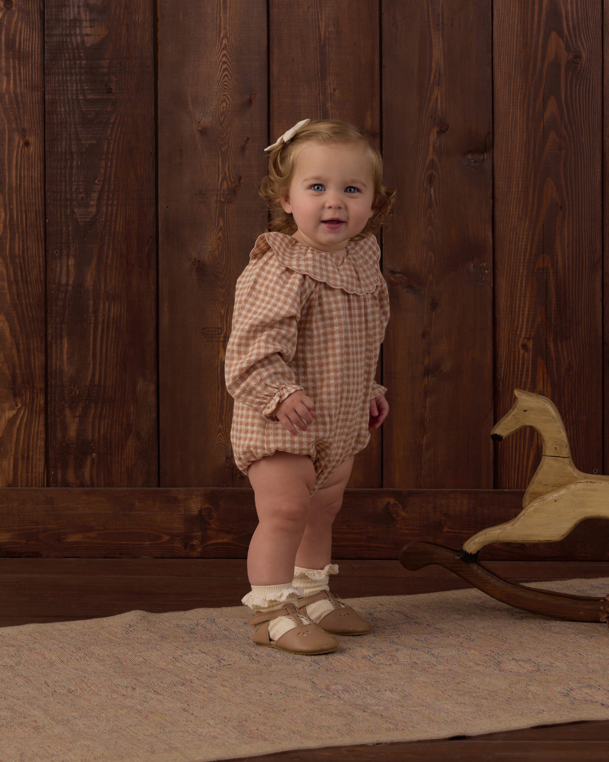 Bows, Set Of 2 Natural - Rylee + Cru | Kids Clothes | Trendy Baby Clothes | Modern Infant Outfits |