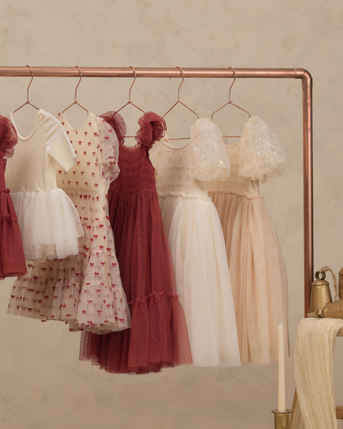 Clara Dress Ruby