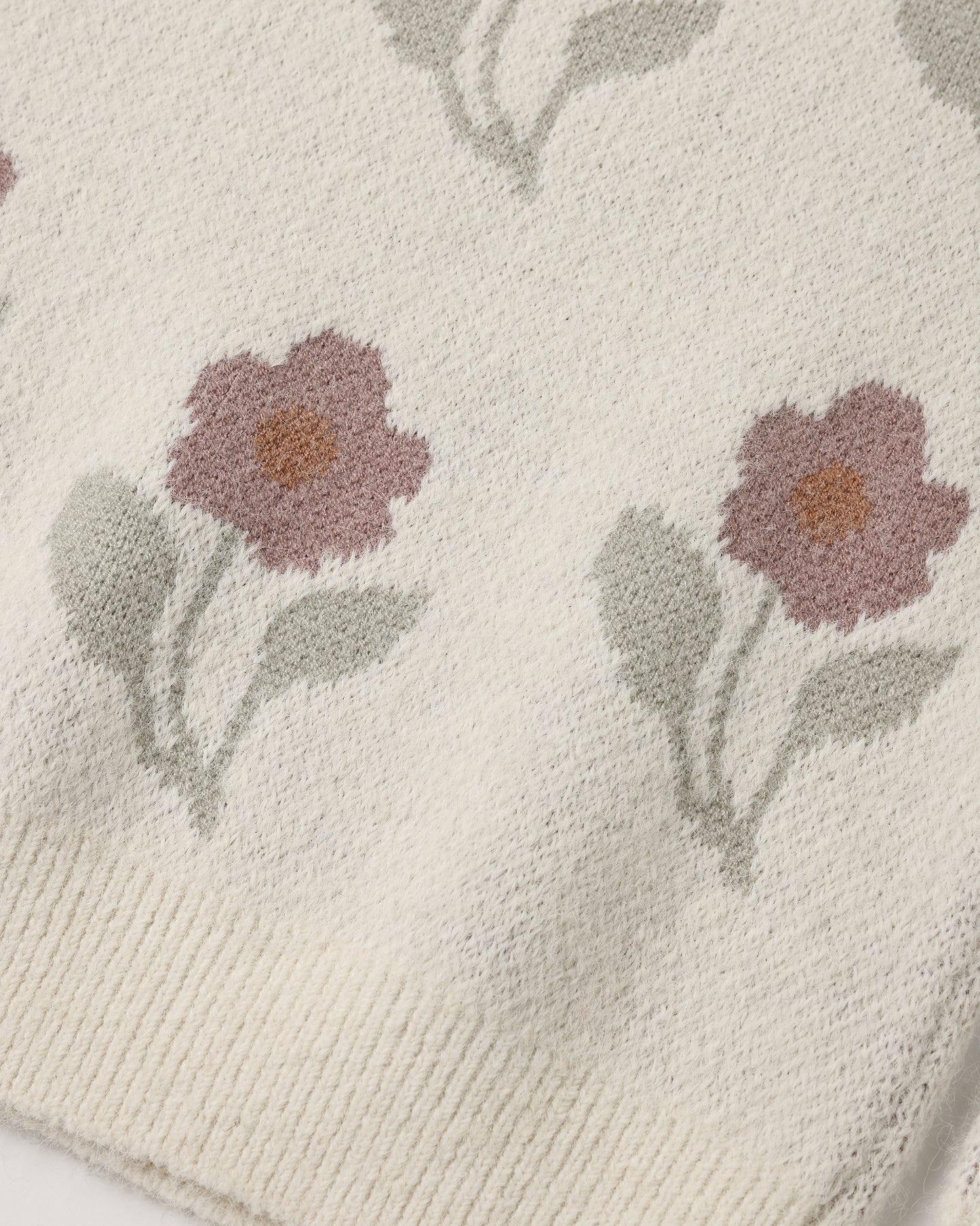 Aspen Sweater Ivory Flower - Rylee + Cru | Kids Clothes | Trendy Baby Clothes | Modern Infant Outfits |