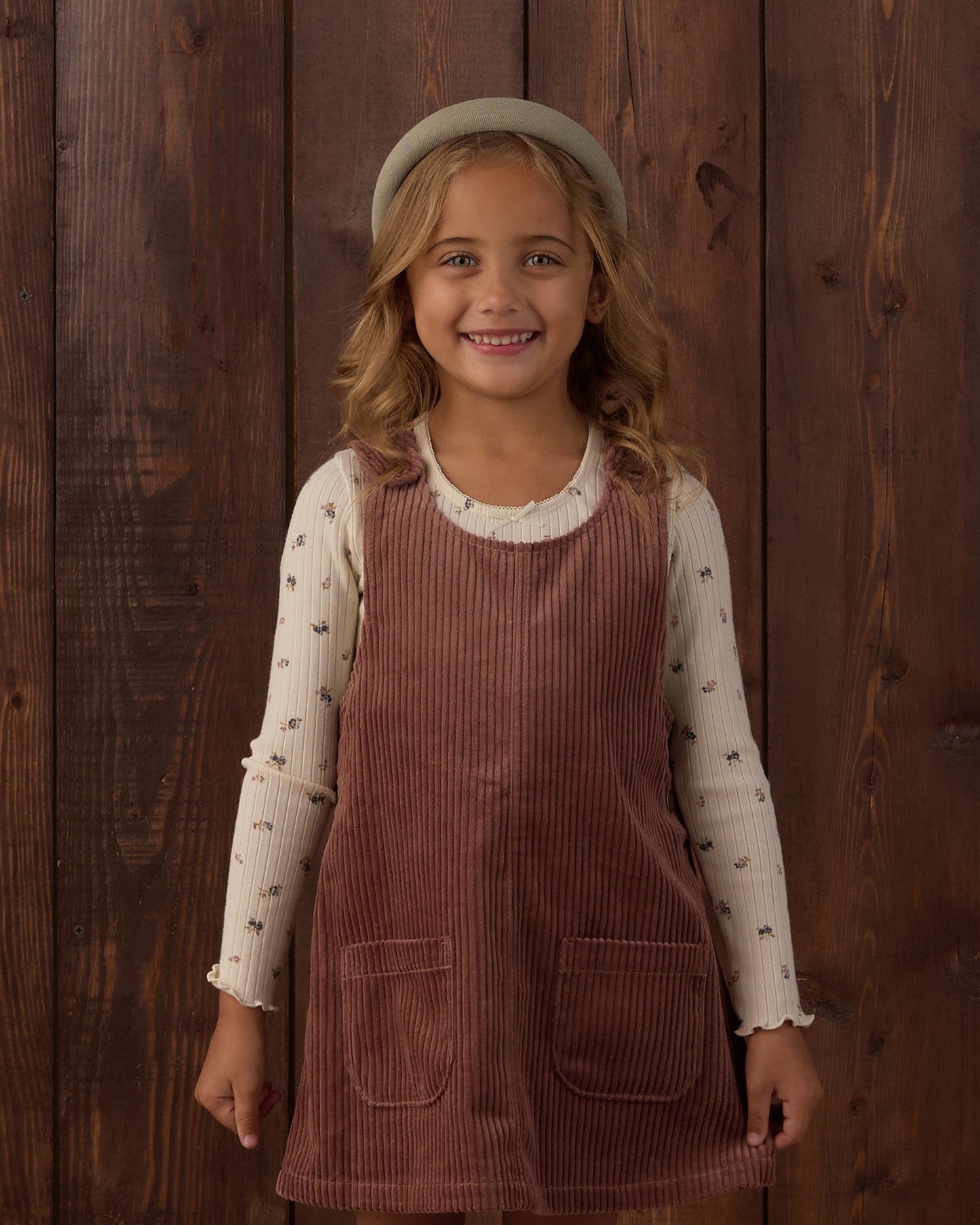 Odette Overall Dress Mulberry - Rylee + Cru | Kids Clothes | Trendy Baby Clothes | Modern Infant Outfits |