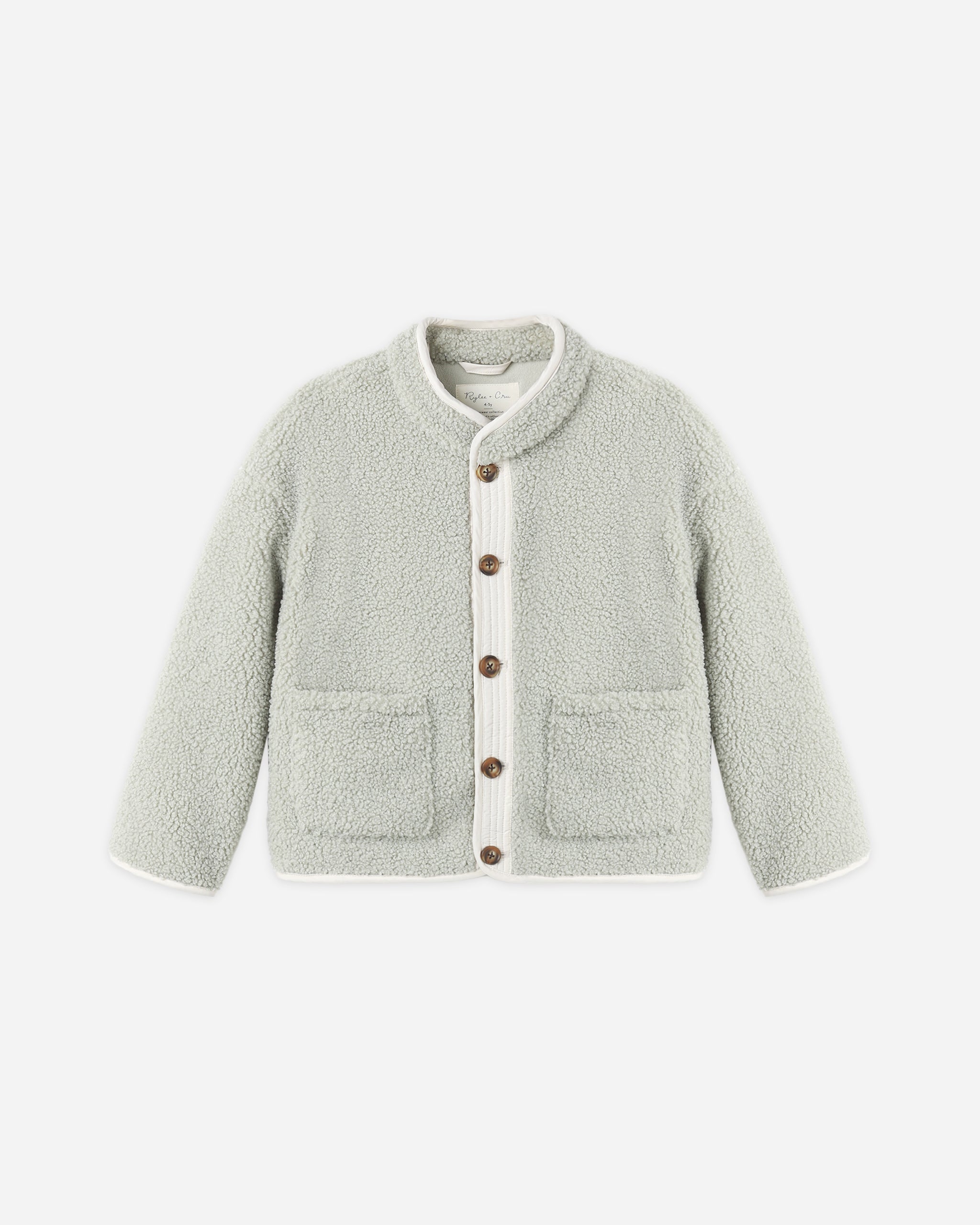 Chalet Jacket Sage - Rylee + Cru | Kids Clothes | Trendy Baby Clothes | Modern Infant Outfits |