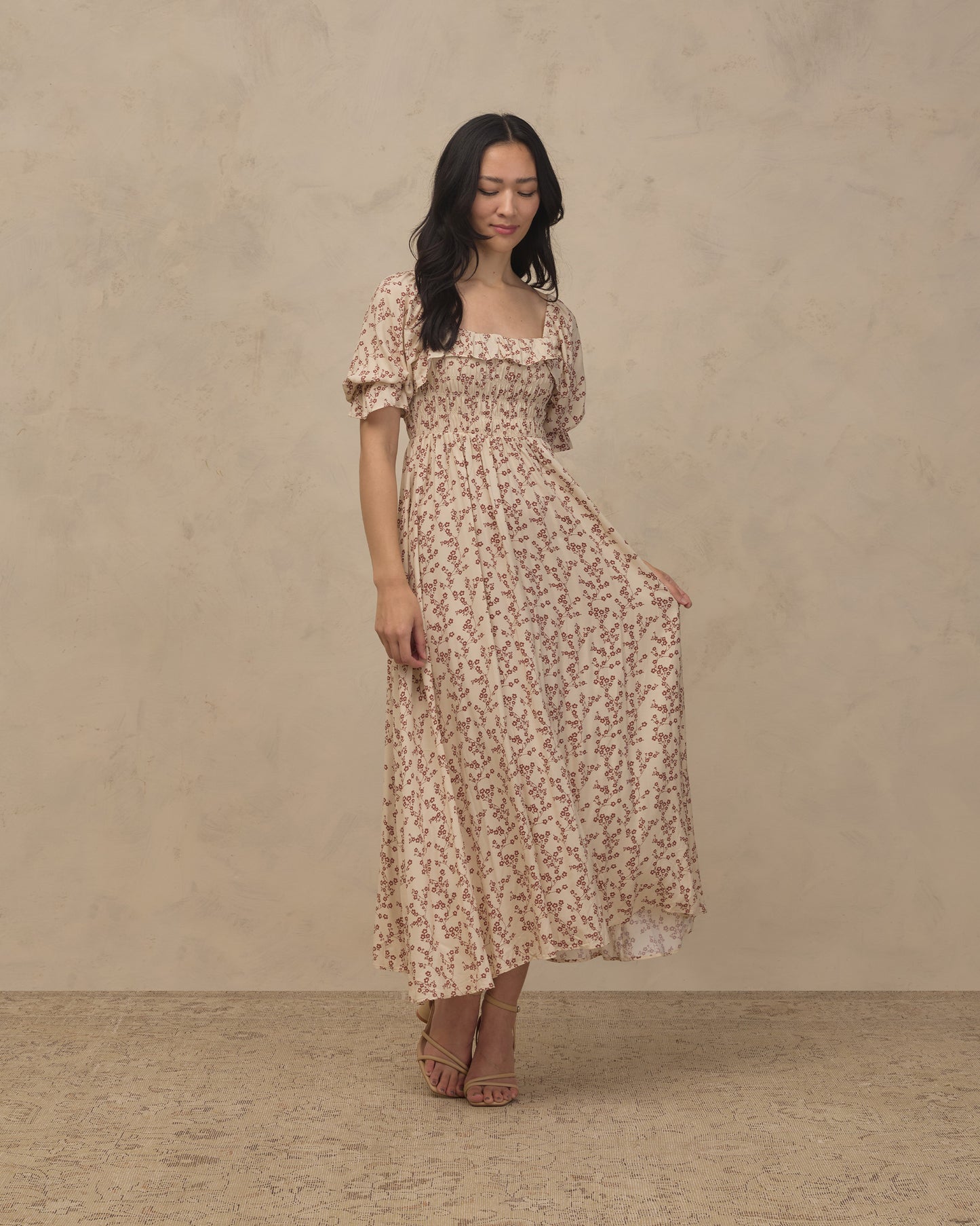 Women's Birdie Dress Floral Toile - Rylee + Cru | Kids Clothes | Trendy Baby Clothes | Modern Infant Outfits |