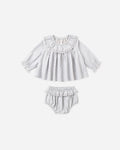 Rori Set Dusty Blue - Rylee + Cru | Kids Clothes | Trendy Baby Clothes | Modern Infant Outfits |