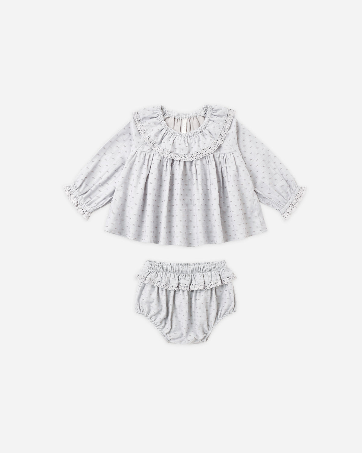 Rori Set Dusty Blue - Rylee + Cru | Kids Clothes | Trendy Baby Clothes | Modern Infant Outfits |