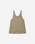 V-Neck Overall Dress Embroidered Daisies - Rylee + Cru | Kids Clothes | Trendy Baby Clothes | Modern Infant Outfits |