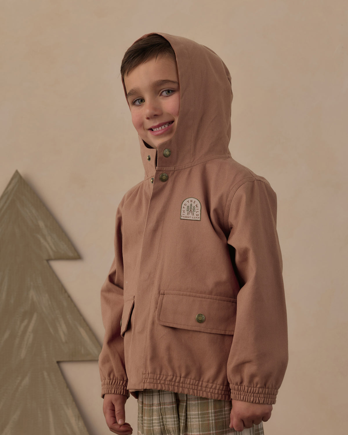 Reed Jacket Clay - Rylee + Cru | Kids Clothes | Trendy Baby Clothes | Modern Infant Outfits |