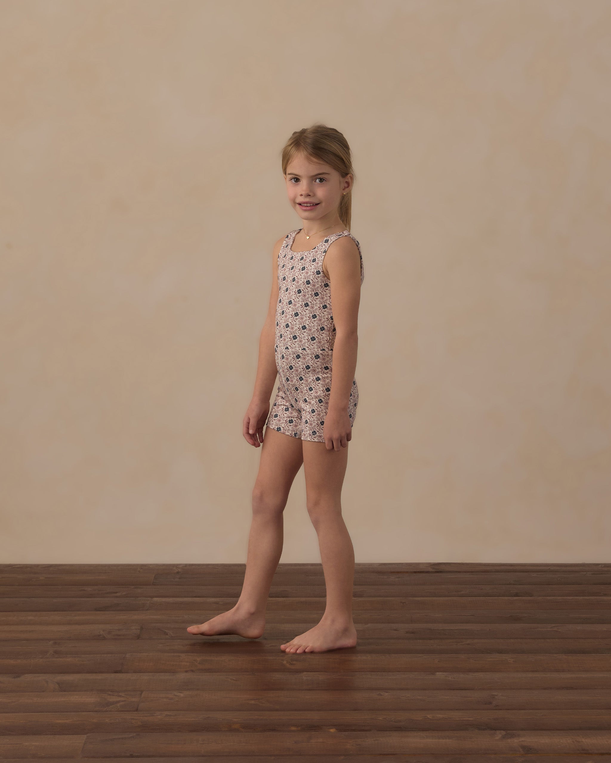 Malibu Bodysuit Blue Primrose - Rylee + Cru | Kids Clothes | Trendy Baby Clothes | Modern Infant Outfits |