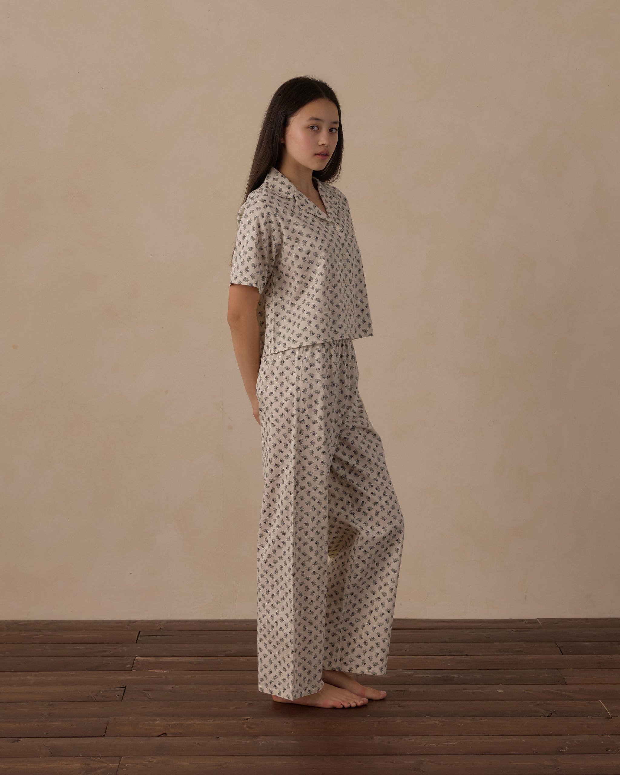 Teen Woven Pajama Set Vintage Fleur - Rylee + Cru | Kids Clothes | Trendy Baby Clothes | Modern Infant Outfits |