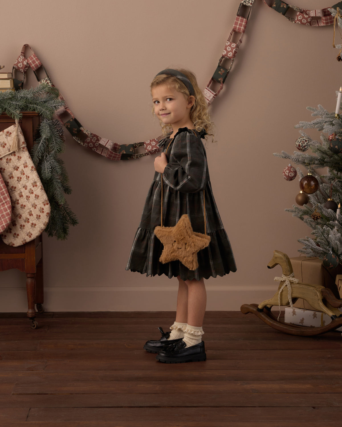 Padded Headband Holiday Plaid - Rylee + Cru | Kids Clothes | Trendy Baby Clothes | Modern Infant Outfits |
