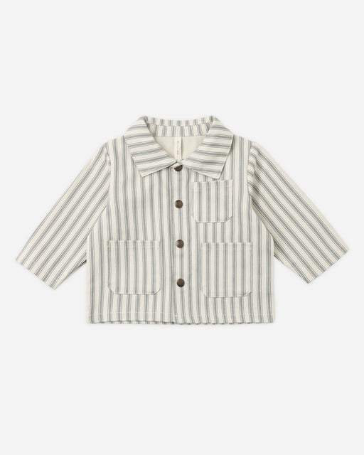Utility Jacket Laurel Pinstripe - Rylee + Cru | Kids Clothes | Trendy Baby Clothes | Modern Infant Outfits |
