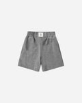 Boxing Short Dark Heathered Grey - Rylee + Cru | Kids Clothes | Trendy Baby Clothes | Modern Infant Outfits |