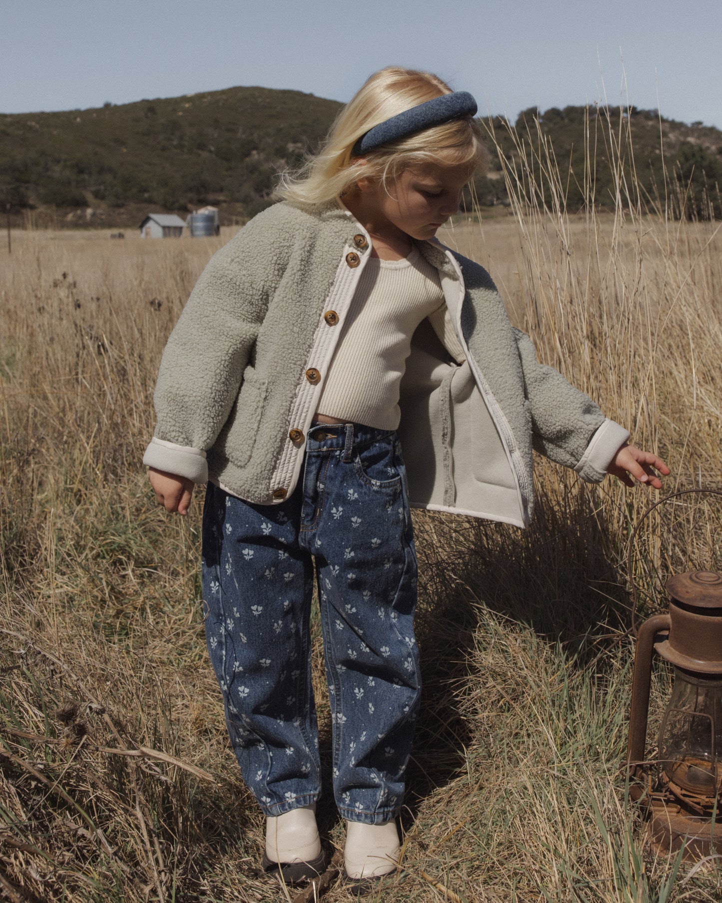 Chalet Jacket Sage - Rylee + Cru | Kids Clothes | Trendy Baby Clothes | Modern Infant Outfits |