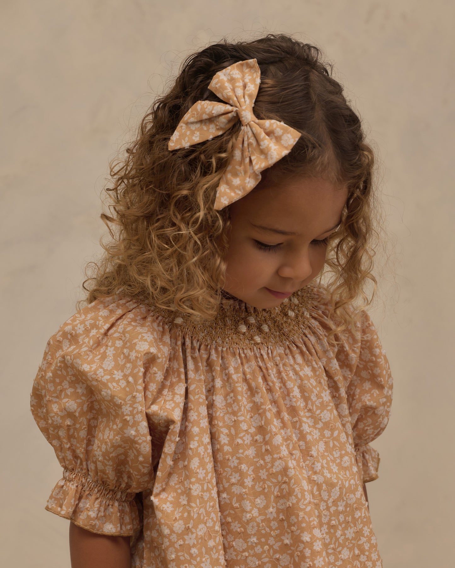 Norah Bow Golden Meadow - Rylee + Cru | Kids Clothes | Trendy Baby Clothes | Modern Infant Outfits |