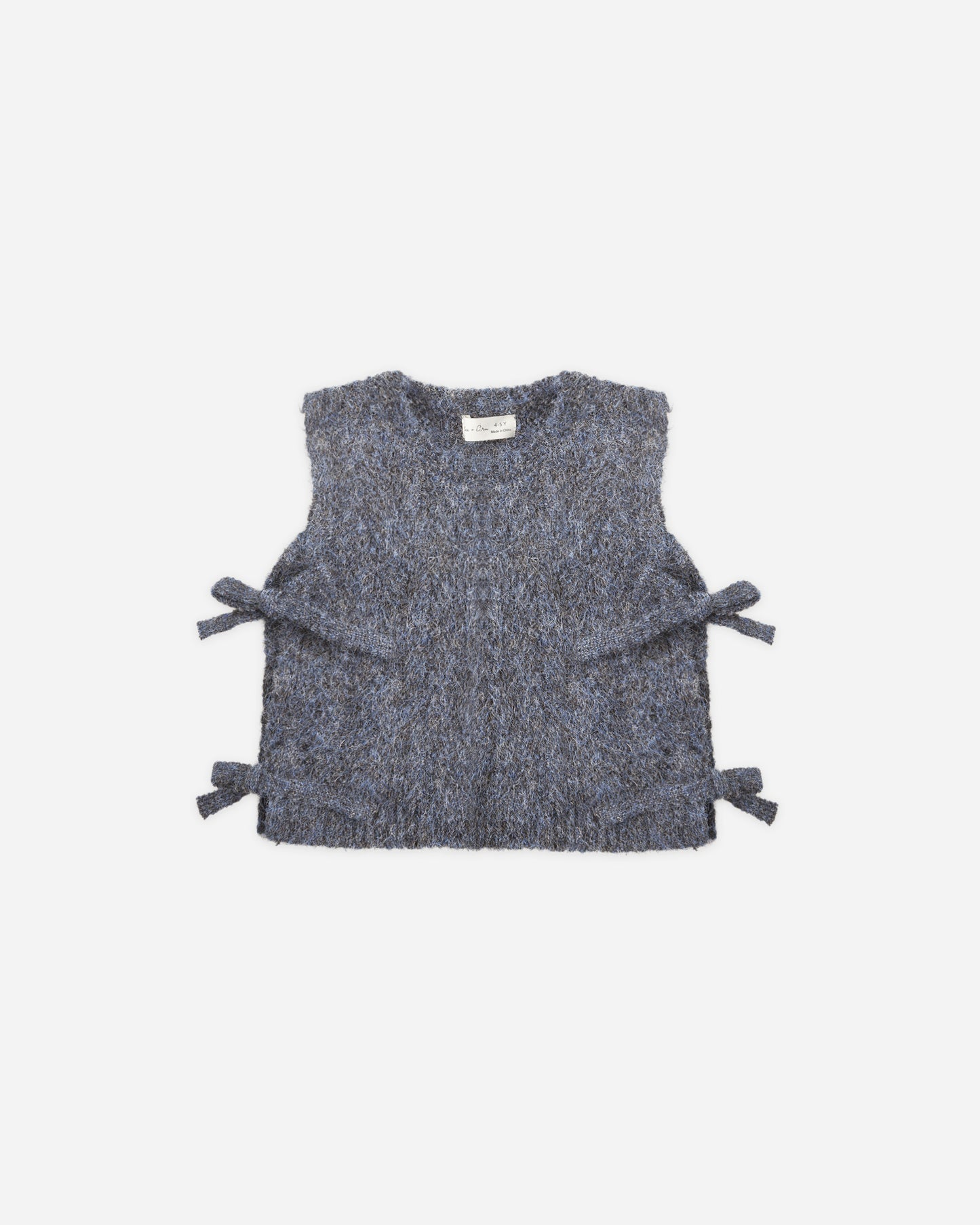 Bow Sweater Vest Midnight - Rylee + Cru | Kids Clothes | Trendy Baby Clothes | Modern Infant Outfits |