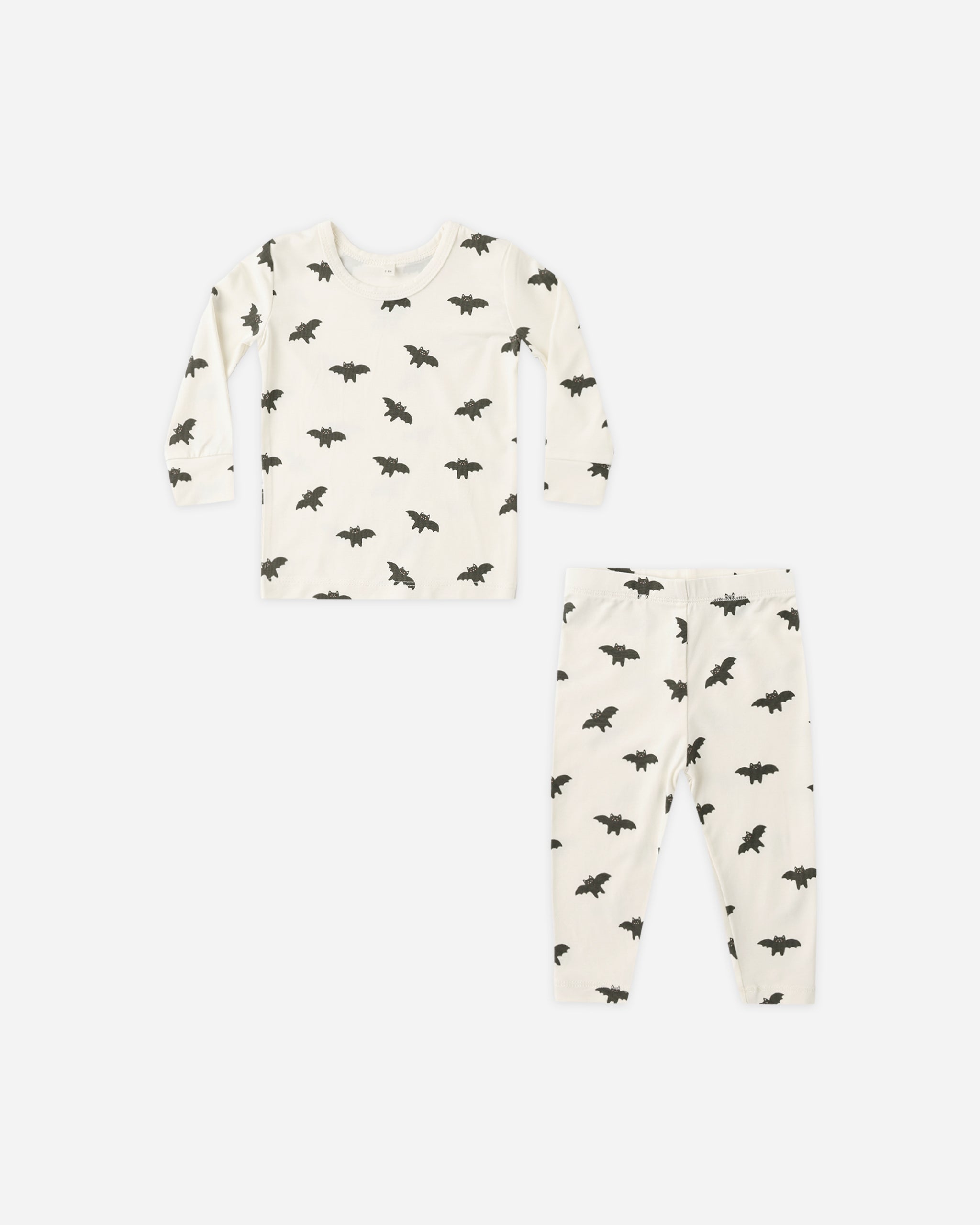 Bamboo Pajama Set Bats - Rylee + Cru | Kids Clothes | Trendy Baby Clothes | Modern Infant Outfits |