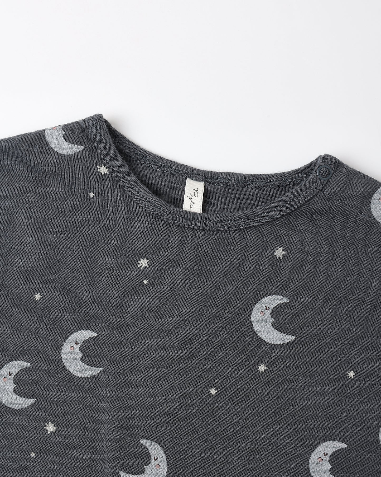 Long Sleeve Tee + Pant Set Moons - Rylee + Cru | Kids Clothes | Trendy Baby Clothes | Modern Infant Outfits |