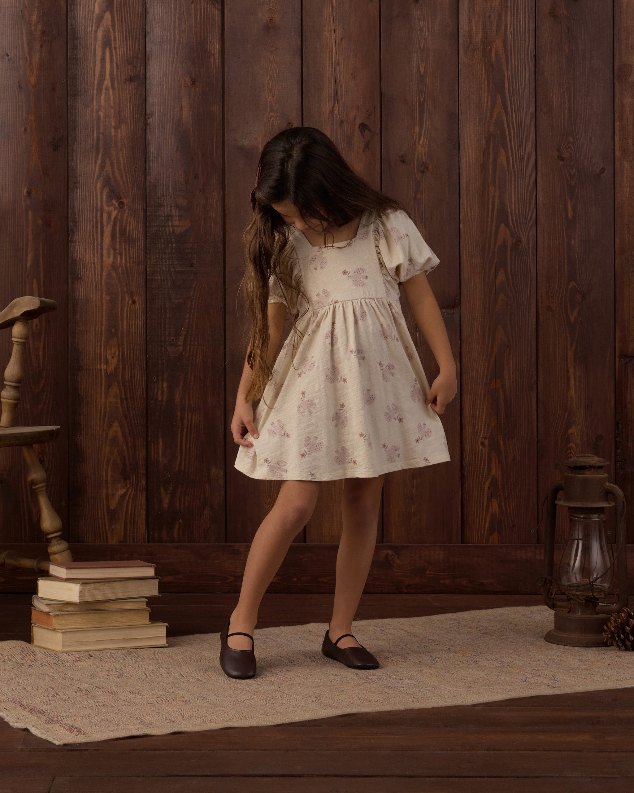 Brea Dress Sparrows - Rylee + Cru | Kids Clothes | Trendy Baby Clothes | Modern Infant Outfits |