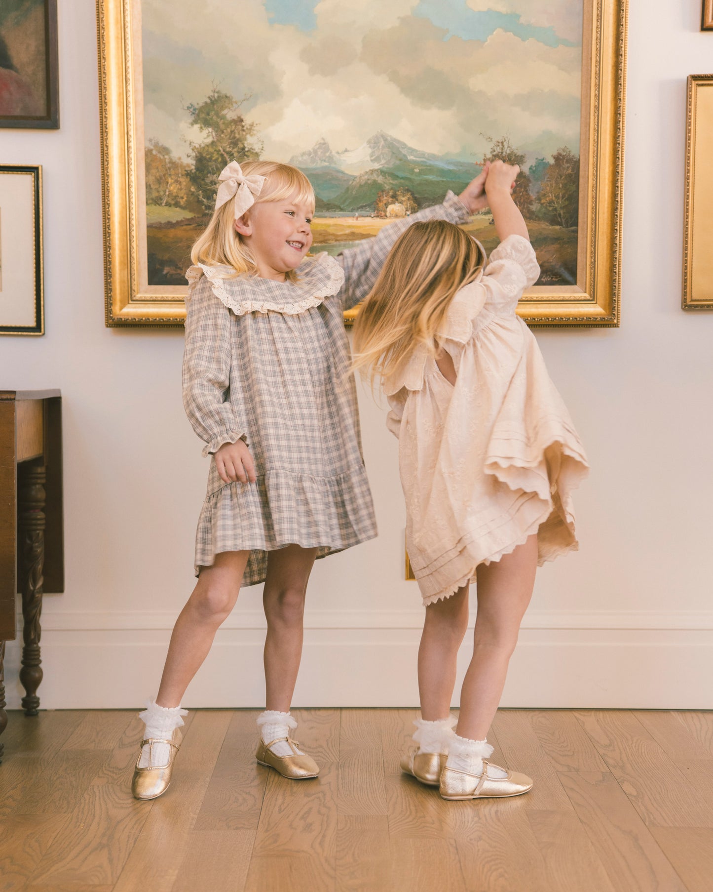 Noelle Dress Fall Plaid - Rylee + Cru | Kids Clothes | Trendy Baby Clothes | Modern Infant Outfits |