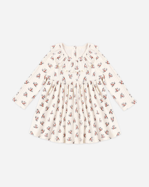 Ruffle Collar Dress Ruby Bloom - Rylee + Cru | Kids Clothes | Trendy Baby Clothes | Modern Infant Outfits |