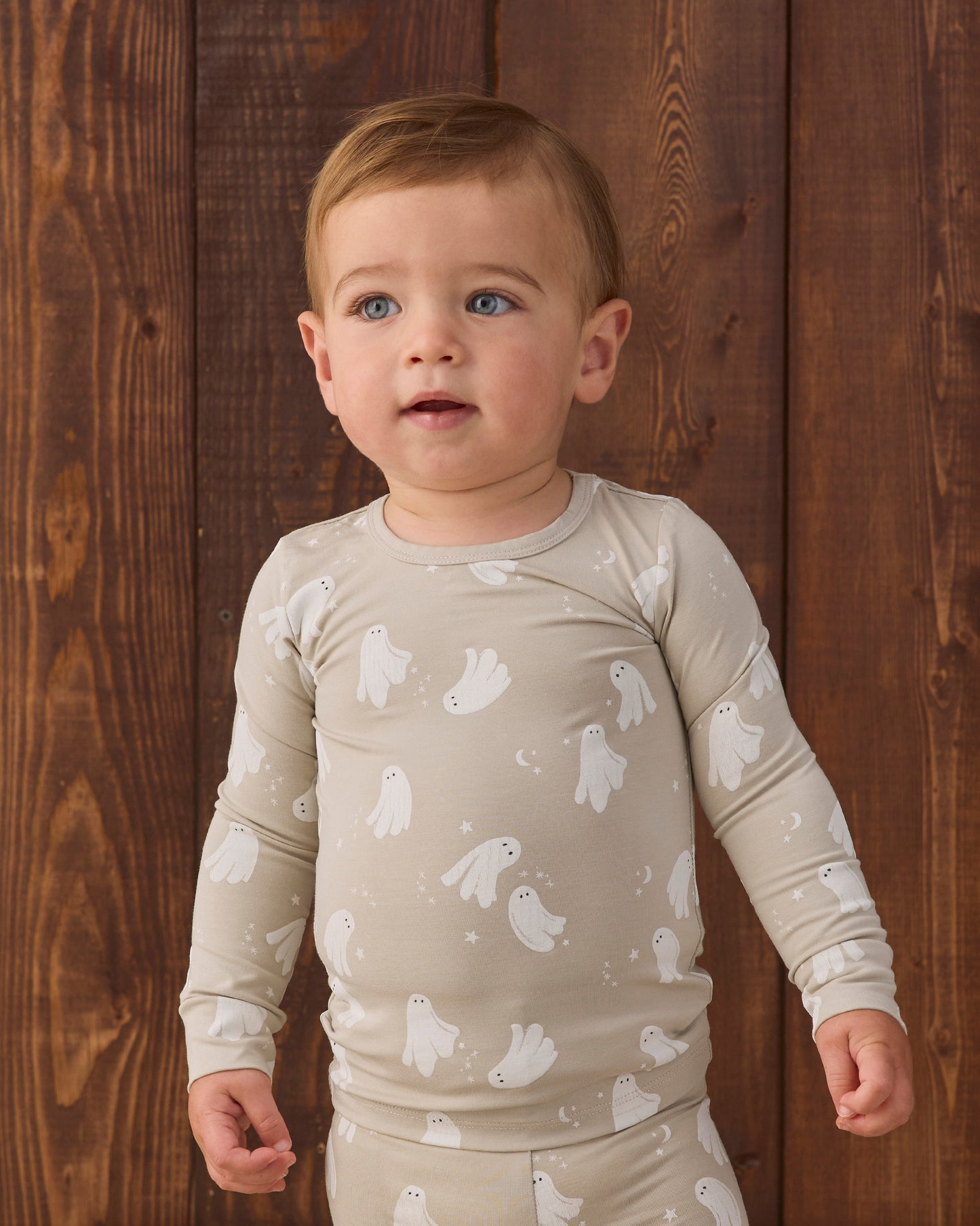Bamboo Pajama Set Dancing Ghosts - Rylee + Cru | Kids Clothes | Trendy Baby Clothes | Modern Infant Outfits |