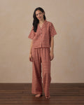 Women's Woven Pajama Set Ruby Plaid - Rylee + Cru | Kids Clothes | Trendy Baby Clothes | Modern Infant Outfits |