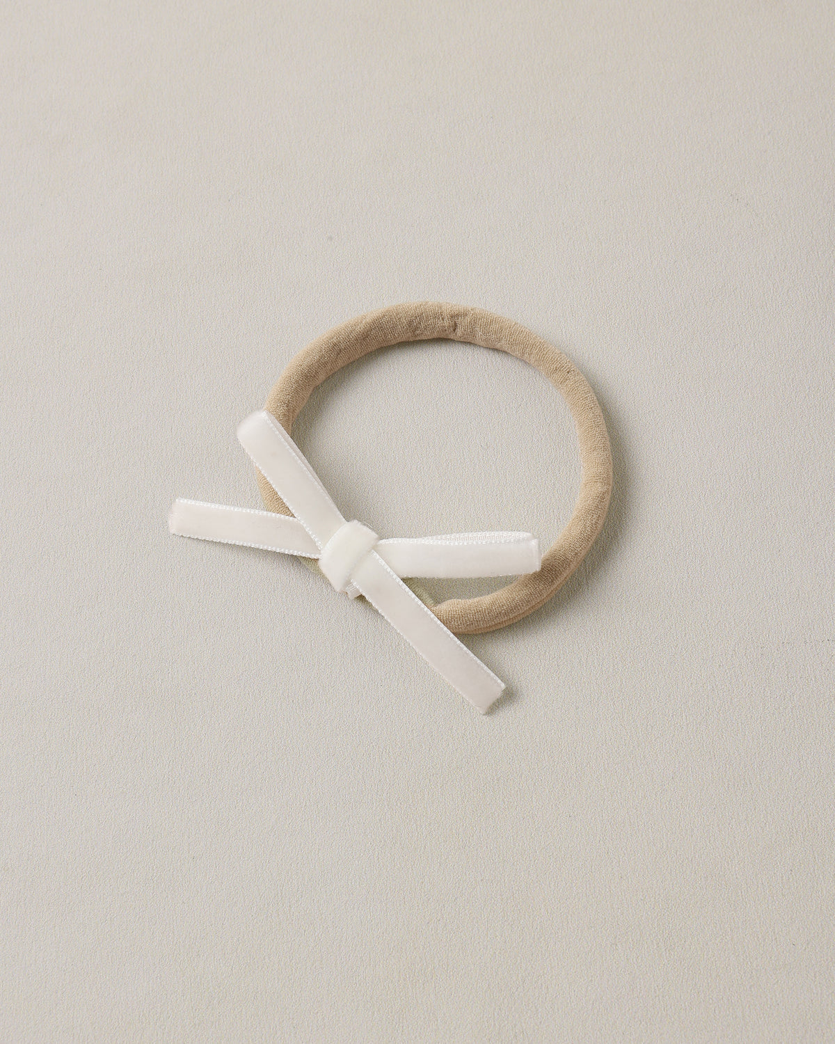 Baby Bow Headbands Black, Ivory