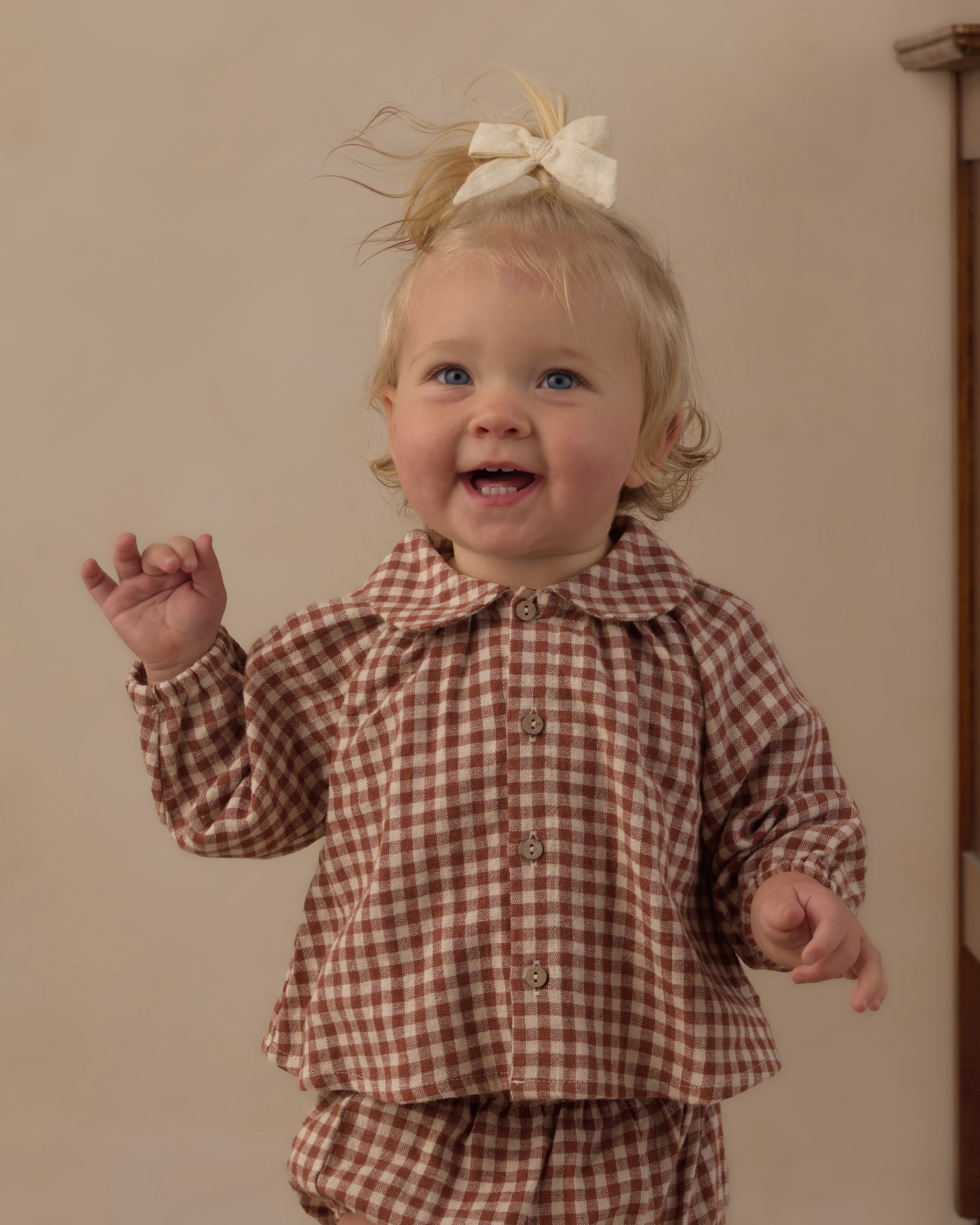 Bows, Set of 2 Ivory - Rylee + Cru | Kids Clothes | Trendy Baby Clothes | Modern Infant Outfits |