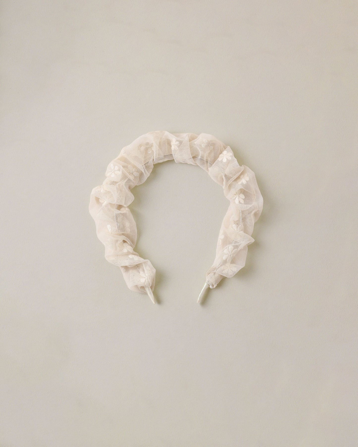 Gathered Headband Embroidered Daisy - Rylee + Cru | Kids Clothes | Trendy Baby Clothes | Modern Infant Outfits |