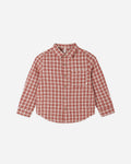Collared Long Sleeve Shirt Vintage Plaid - Rylee + Cru | Kids Clothes | Trendy Baby Clothes | Modern Infant Outfits |