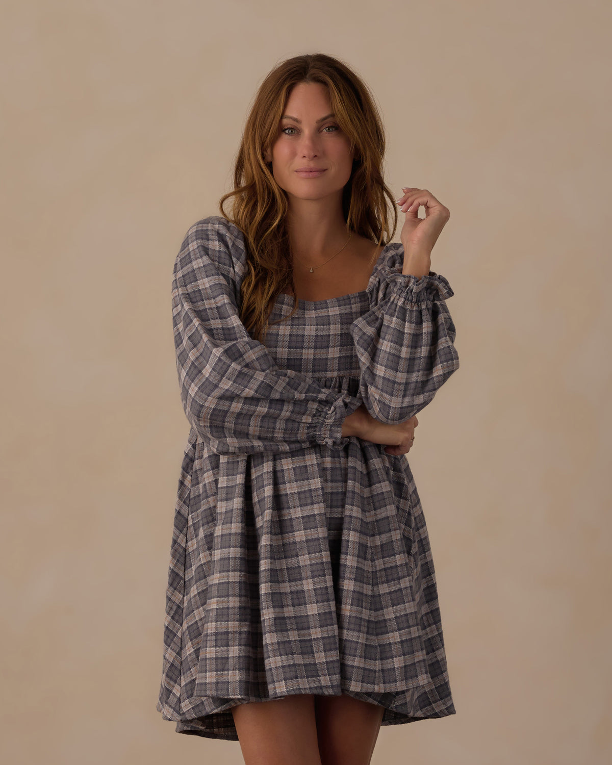 Women's Nala Dress Winter Plaid - Rylee + Cru | Kids Clothes | Trendy Baby Clothes | Modern Infant Outfits |