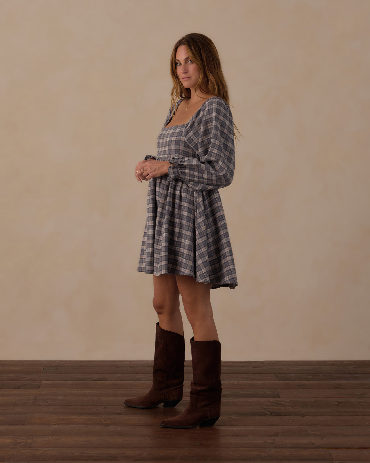 Women's Nala Dress Winter Plaid - Rylee + Cru | Kids Clothes | Trendy Baby Clothes | Modern Infant Outfits |