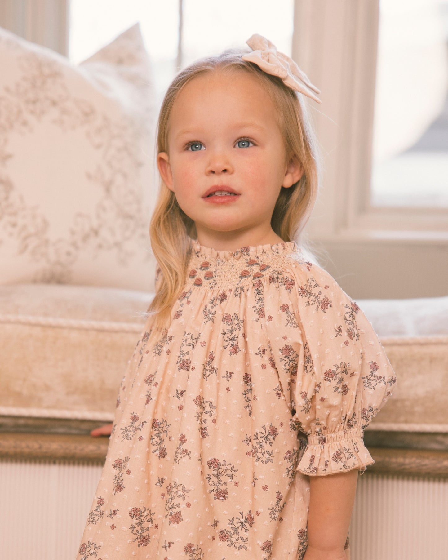 Maddie Dress French Floral - Rylee + Cru | Kids Clothes | Trendy Baby Clothes | Modern Infant Outfits |