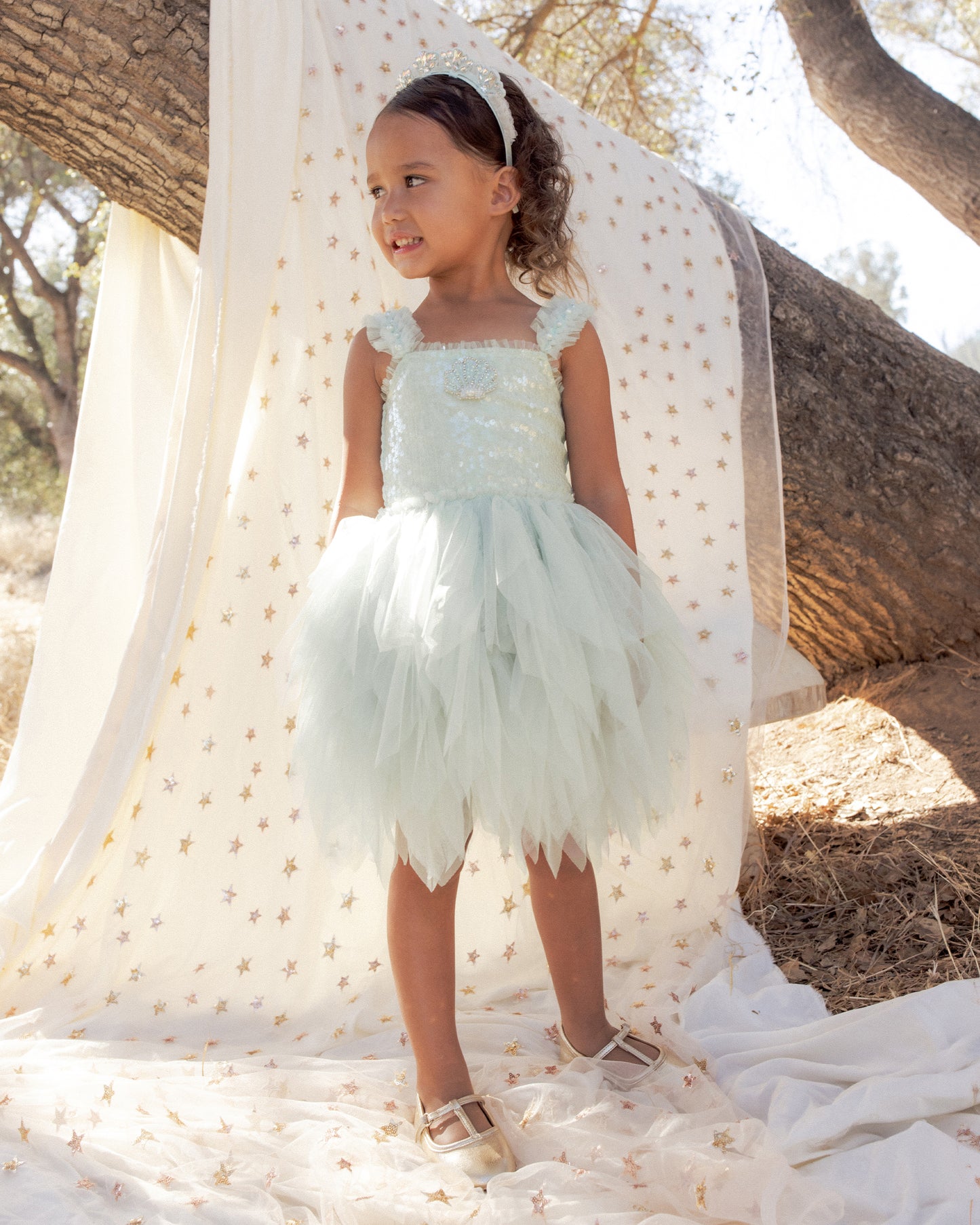Mermaid Crown + Wand Mist - Rylee + Cru | Kids Clothes | Trendy Baby Clothes | Modern Infant Outfits |